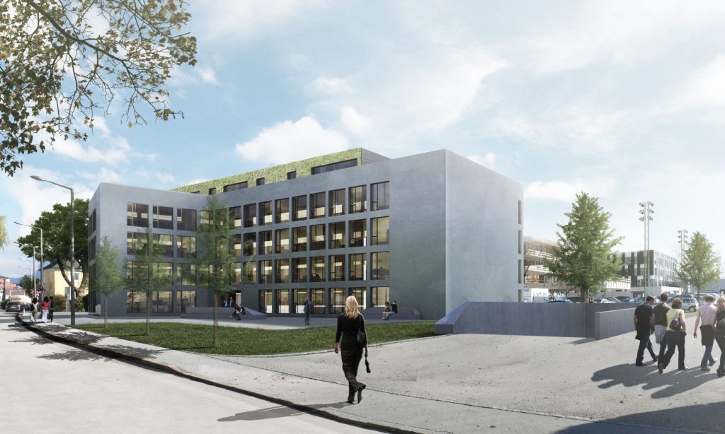Wettbewerb Bürogebäude Wüstenrot Salzburg