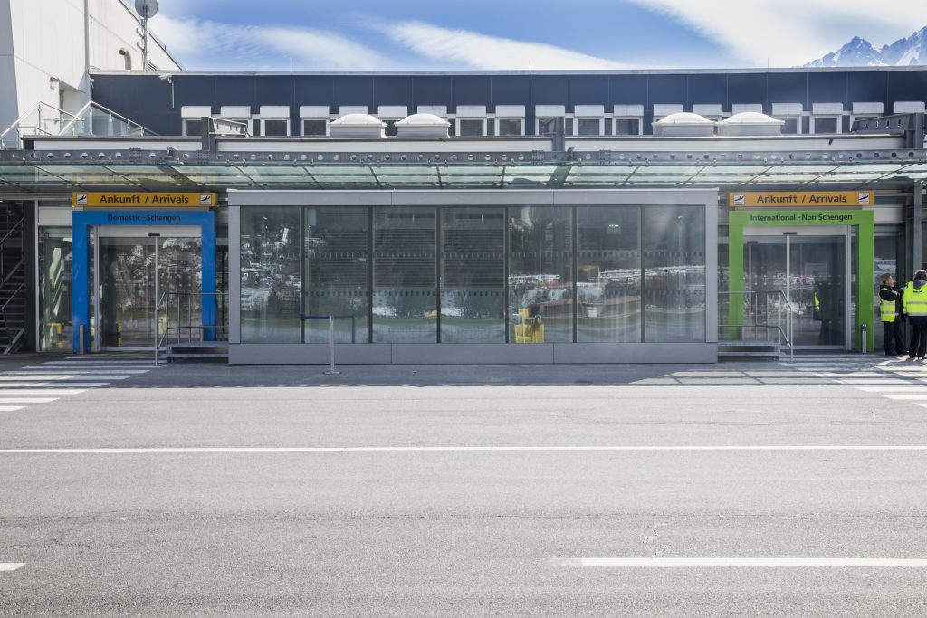 Tiroler Flughafen — Erweiterung Grenzkontrollstellen — Bild 2