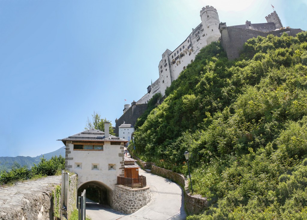 Festung Hohensalzburg — Sanierung 1. Sperrbogen