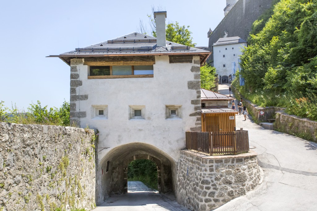 Festung Hohensalzburg — Sanierung 1. Sperrbogen — Bild 2